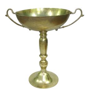 Refroidisseur à vin de haute qualité fabriqué à la main en Inde, plaqué nickel, poli brillant, style unique et haut de gamme, avec poignées - Product Image 3