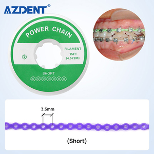 Nouveaux Produits Dentaires Dix Couleurs Longue/Courte/Continue Tailles Orthodontie Chaîne Élastique - Product Image 5