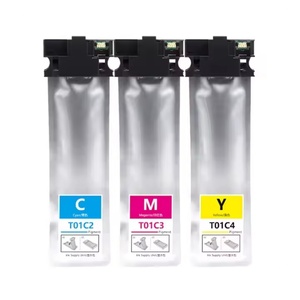 Bolsa de Tinta Pigmentada Compatible Supercolor T01C1 T01C2 T01C3 T01C4 con Chip para Epson Workforce Pro WF-C529RDTW - Product Image 2