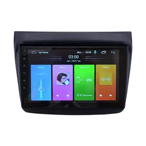 for Mitsubishi PAJERO Sport 2010 L200 2006+ touch screen auto electronics car android navigators stereo radio dvd player