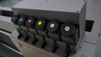 Imprimante hybride UV I3200U1 1,8 m à 4/6 têtes, tout-en-un, pour impression à plat et rouleau sur toile, sacs, Coroplast, Foamcore, Dibond, etc.