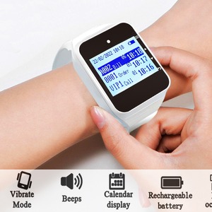 SU-R169 báo động không dây cổ tay xem điện thoại di động Receiver rung tính năng cho các bệnh viện thương mại nước ngoài Máy nhắn tin hệ thống gọi điện thoại - Product Image 5