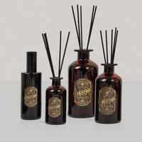 En gros, flacon vide de 100 ml en verre de luxe pour diffuseur de parfum d'ambiance à bâtonnets, avec bouchon et coffret cadeau