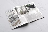 Brochures publicitaires en carton A4, imprimées recto-verso, avec reliure agrafée, résistantes à l'eau, impression sérigraphique sur carton duplex, vente en gros