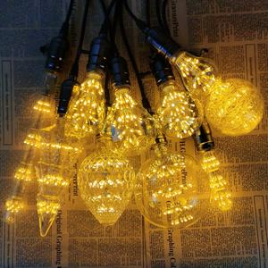 Ampoule LED à filament style vintage Edison E26 E27 A60 ST64 T30 T45 G80 G95 G125, idéale pour la décoration de la maison ou de mariage - Product Image 1