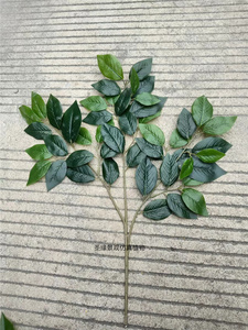 Foglie Artificiali di <span class=keywords><strong>Tea</strong></span> <span class=keywords><strong>Tree</strong></span> Realistiche, Steli di Foglie di Tè Finte per Decorazioni Interne, Ristoranti, Centri Commerciali, Progetti di Inverdimento - Product Image 5