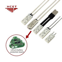 Thermostat tubulaire pour petits volumes, interrupteur de contrôle de température, accessoire avec certifications CQC/TUV/ITS16949, époxy