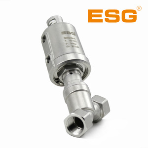 วาล์วปรับมุม ESG DN10 ถึง DN100 สแตนเลสเกลียวใน ซีลแข็งแรง 4.0 Mpa ควบคุมน้ำ น้ำมัน แก๊ส - Product Image 5