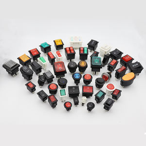 Kualitas Terbaik NO 5Pin 1Gang 3 Way 4Pin 6Pin Diterangi/Tidak Diterangi Sakelar Rocker Perahu - Product Image 2