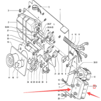 Contacteur DC pour chariot élévateur de marque Chaolutong, capacité 1-10 tonnes, pour pièces de rechange de chariots élévateurs Linde T16 T18 T20 360 L10, référence 7915495575