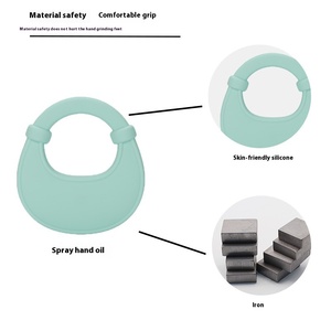 SANFAN sac d'approvisionnement direct d'usine Kettlebell équipement de Fitness sportif pour l'entraînement à domicile compétition de force des bras en Silicone antidérapant - Product Image 4