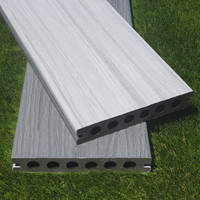 Planches de terrasse en composite WPC à double couleur, extrudées, écologiques, imperméables, pour usage hôtelier, garantie 1 an, 3,6 m
