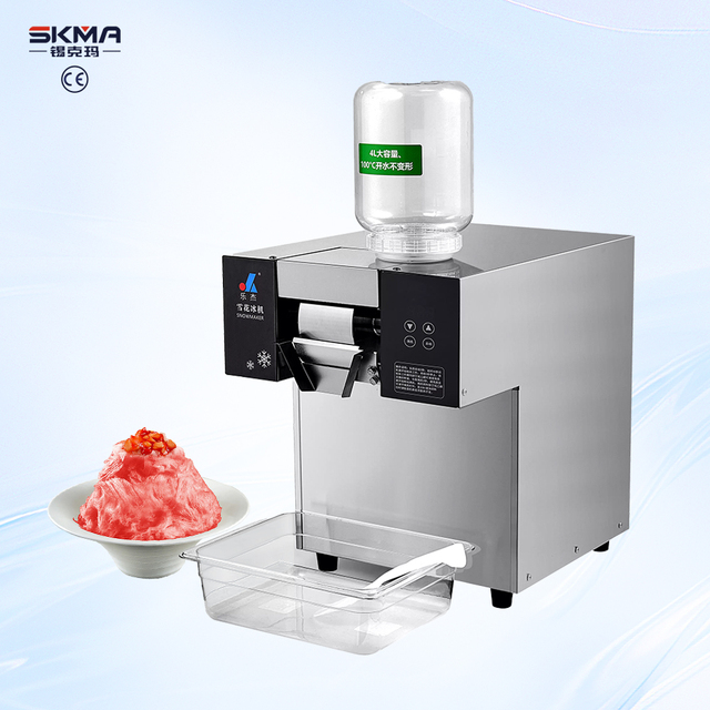 Hot Selling 180KG/Day Water Cooling Snowflake Ice Maker Compressor Quick Refrigeration Milk Snow Bingsu Machine