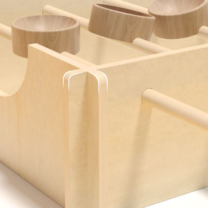 Juegos de mesa de bola rodante giratoria Montessori, entrenamiento de Motor fino, material didáctico sensorial, juguetes educativos para niños <span class=keywords><strong>y</strong></span> niñas - Product Image 5