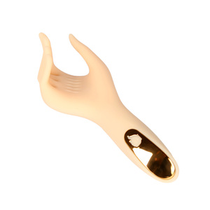เครื่องช่วยสำเร็จความใคร่ชาย BANSEY รุ่น Realistic 5 Finger Flesh Silicone Penis Stroker Wand 9 ระดับความถี่ มอเตอร์คู่ ของเล่นผู้ใหญ่ - Product Image 5