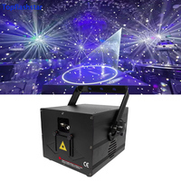 Laser d'animation RVB 6W électrique à couleurs vives, Bluetooth, pour intérieur/extérieur, spectacle DJ, DMX512, éclairage de scène de mariage, fête en club - Vente chaude