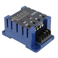 SZC06 AC Digital Ammeter 0.3-50A rentang pengukuran Alarm batas bawah atas Delay Relay AC110-220V pengukur arus baru