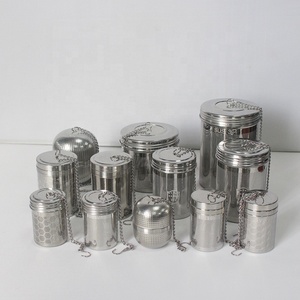 304 thép không gỉ tái sử dụng Chuỗi liên kết trà Infuser giỏ/tốt lưới trà lọc/trà và cà phê Bộ lọc cho lá lỏng lẻo - Product Image 5