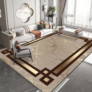 Sang Trọng Hiện Đại Phong Cách Tùy Chỉnh Polyester Thảm Không-Trượt Thấm Nhà Sofa Bàn Trà Phòng Ngủ Cầu Nguyện Cắm Trại Dã Ngoại Máy Làm - Product Image 5