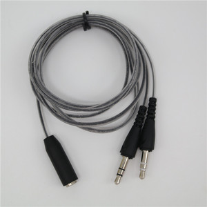 Headphone Adapter <b>Cable</b> 3.5mm 2 Male To 1 Female <b>Audio</b> Splitter For Digital Devices - Product Image 2