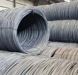 Hot Rolled Steel Wire Rod In Coils 5.5mm 6.5mm Q195L SAE1006 SAE1008 Low Carbon Steel MS Wire Rods