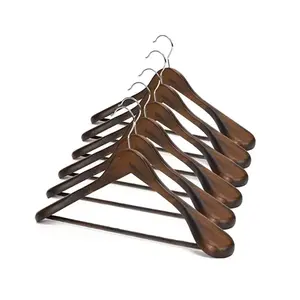 Durable Wooden Hangers To Fill Your Closet 