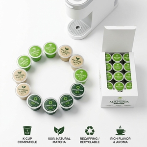 Breakfast Drink Matcha Pods 2g-8g For Keurig Coffee Machine Natural Flavor OEM ODM Private Label Factory Price Free Sample - Product Image 1