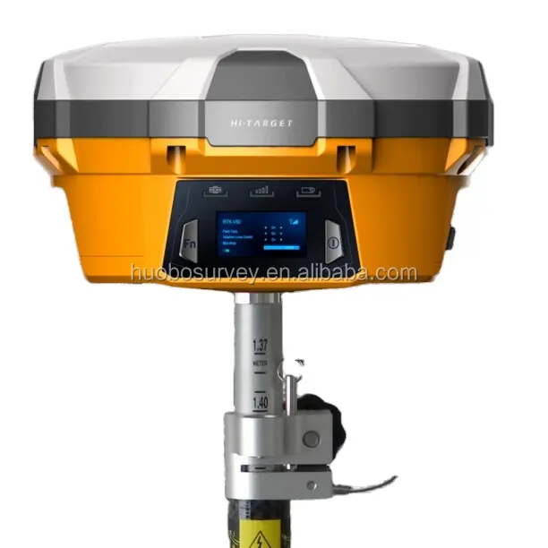 Santimetre Düzeyinde Konumlandırma Yüksek Doğruluk Diferansiyel GPS alıcısı Hi Hedef V60 GNSS RTK arazi ölçümü için