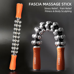 Rullo per Massaggio Fasciale in Acciaio Inossidabile |   Strumento per il recupero muscolare e il rilascio miofasciale per palestra, fisioterapia e uso domestico - Product Image 2