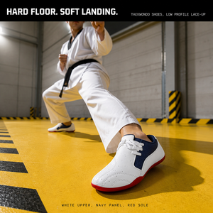 Gara festival vendita calda Woosung professionale PU a buon mercato cina fabbrica taekwondo sport scarpe da karate in vendita - Product Image 2