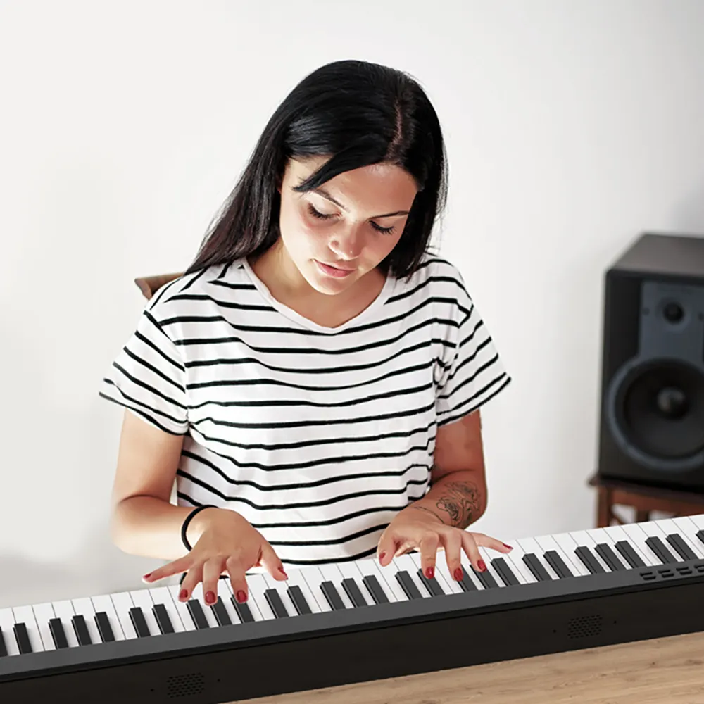 Fabrieksprijs Zwarte Vleugel 88 Toetsen Muziek Keyboard Piano