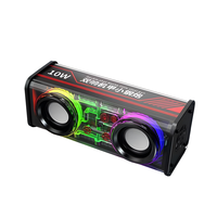 Haute qualité Oneday AE05 lumière multicolore LED Double son Mecha Blue Tooth Speaker étanche sans fil Blue Tooth Speaker