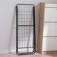 Nouvelle promotion vente extérieur pliable en métal cintre étendoir à linge, étendoirs suspendus pour vêtements