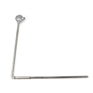 Termopar Tipo K con Codo en Ángulo Recto, Termopar Tipo L, Tubo de Silicio - Product Image 2