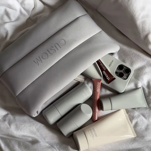 Neceser de Cosméticos Personalizado de Fábrica OEM, Bolsa de Maquillaje de Neopreno Acolchada Tipo Burbuja, Estuche de Tocador para Almacenamiento de Productos de Belleza y Cuidado de la Piel - Product Image 5