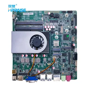 इंटर टाइगर झील i3 i5 i7 11th जनरल प्रोसेसर DDR4 चार प्रदर्शन lvds 5G वाईफाई औद्योगिक मिनी itx मदरबोर्ड सीपीयू के साथ