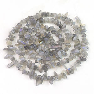 Perles de Labradorite Flash bleue naturelle, <span class=keywords><strong>perle</strong></span> de puces bon marché de 5mm ~ 8mm <span class=keywords><strong>Semi</strong></span>-précieuse irrégulière pour la fabrication de Bracelets de bijoux - Product Image 4