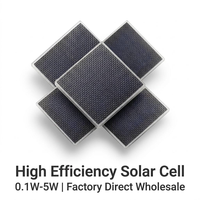 Panneau solaire personnalisé de petite taille 1W 1.1W 1.2W SunPower Maxeon 2V 4V 5V 6V ETFE SMT pour capteur LoRaWan NB-IoT