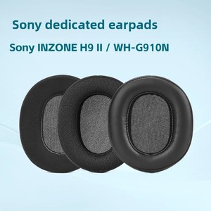 Almohadillas de Gel Refrigerante para Auriculares, Repuesto para Auriculares de Juego <span class=keywords><strong>Sony</strong></span> Inzone <span class=keywords><strong>H9</strong></span> II WH-G910N con Clips Integrados - Product Image 2