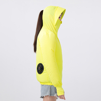 Vêtements de travailleur de la construction avec deux ventilateurs de refroidissement pour les vêtements d'assurance d'été chauds costume de travail vêtements Protection uniforme