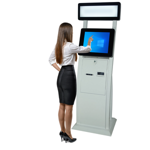 Terminal d'enregistrement intelligent en libre service Distributeur de cartes Kiosque de <span class=keywords><strong>paiement</strong></span> pour hôtel avec écran tactile - Product Image 1