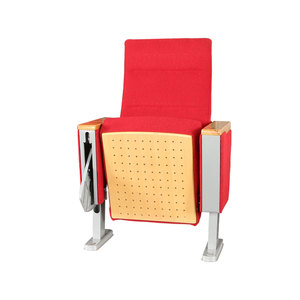 Silla de Auditorio Koubenhan YJ-021K Plegable de Madera con Reposabrazos para Teatro, Sala de Conferencias, Iglesia - Product Image 1