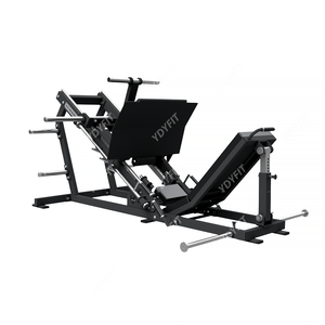 Nouvelle conception, usage commercial et domestique, fabriqué en Chine, LINEAR LEG PRESS, machine de fitness pour salle de sport, à charge libre, RELOADED BILATERAL NM0037 Nouvelle conception - Product Image 3