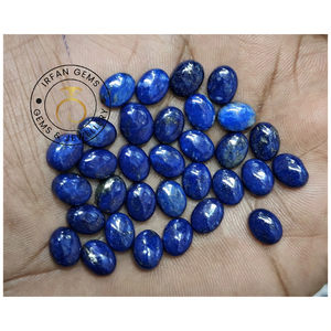 Lot de cabochons en lapis-lazuli 100 % naturel de haute qualité, faits à la main, pour bagues, prix de gros, en vrac - Product Image 2