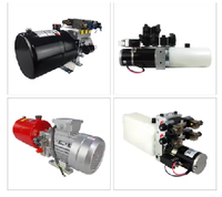 Télécommande sans fil et filaire 12 Volt 24 Volt Dc Hydraulic Power Pack avec vannes pour systèmes de pompe Offre Spéciale