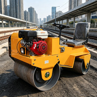 Mini-compacteur routier diesel multi-tonnages (2, 3, 4, 5 tonnes) à conducteur embarqué pour asphalte à vendre