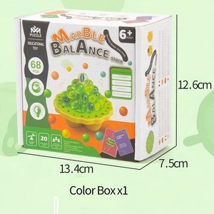 สินค้าออกใหม่1-4ผู้เล่นที่มีสีสันหินอ่อนสมดุลเกมเก็บไว้ภายใน juguetes ครอบครัวไม้เกมปาร์ตี้สนุกสำหรับเด็กเด็กชายหญิง - Product Image 6
