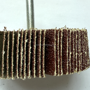 60 Grit Sanding Flap bánh xe đĩa mài mài mòn bánh xe Dremel phụ kiện giấy nhám đánh bóng công cụ quay Flap bánh xe với trục - Product Image 4
