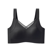 Soutien-gorge minimisant grande taille sans armatures, bretelles larges, bordure en dentelle, bonnets fins à oreilles de lapin, respirant, fermeture dorsale, soutien-gorge pour femme, OEM ODM, vente en gros