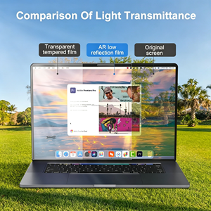 ฟิล์มกันแสงสะท้อนแบบ AR สำหรับ MacBook Air 13.6 นิ้ว ป้องกันรอยนิ้วมือ ภาพคมชัดระดับ HD  ผลิตตามสั่งจากโรงงาน - Product Image 3